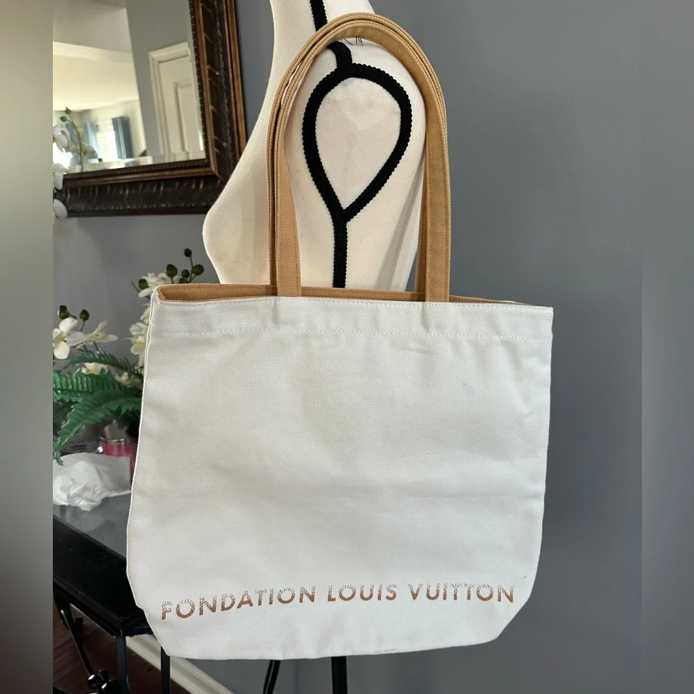 💙 Louis Vuitton Fondation Canvas Tote – Limited Edition - Great Used Condition